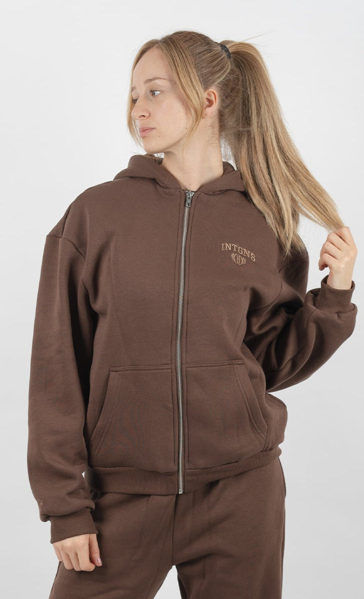 COZY LADY ZIPPER HOODIE