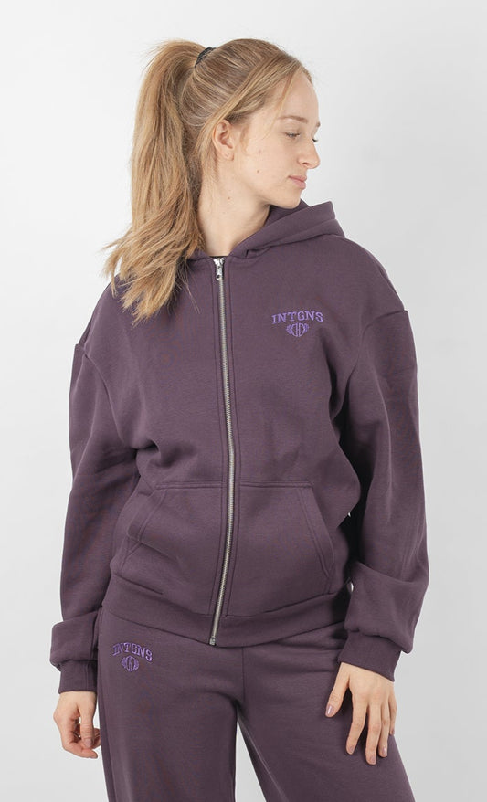 COZY LADY ZIPPER HOODIE