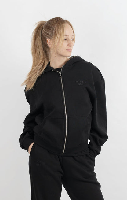 COZY LADY ZIPPER HOODIE