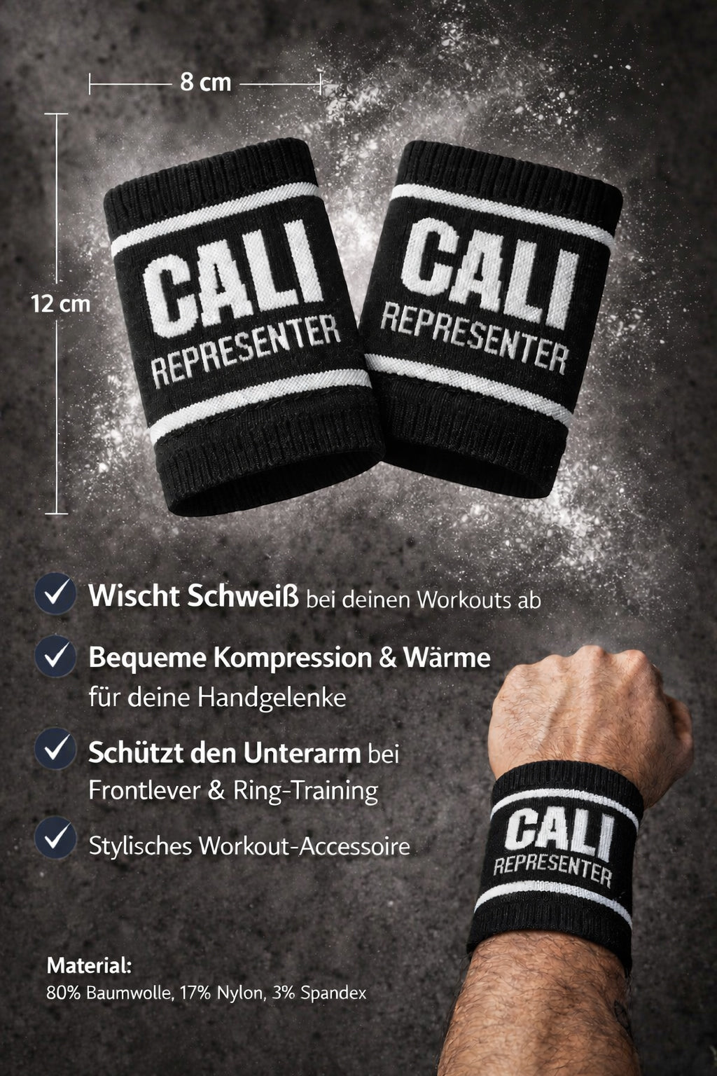 Wrist Bands - Cali Representer