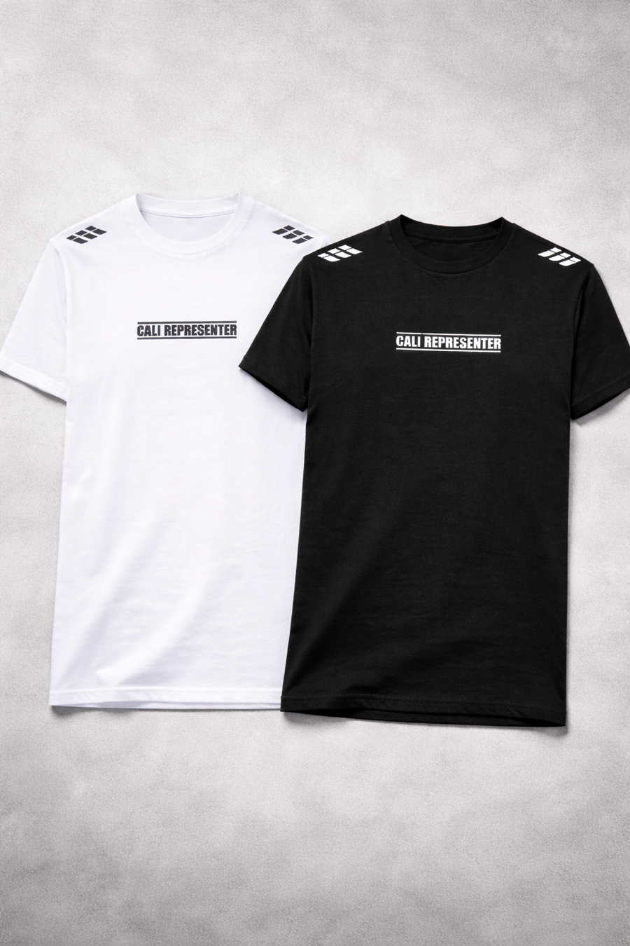 ESSENTIAL CALI Tee in White and Black